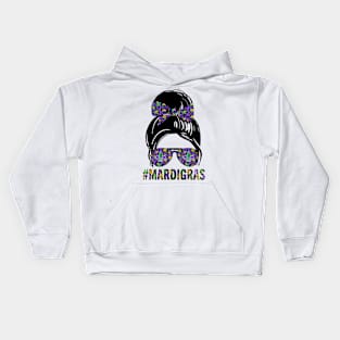 Mardi gras Kids Hoodie